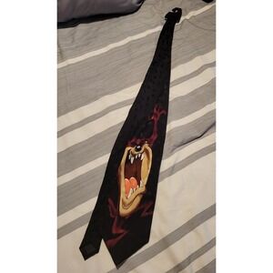 Vintage Looney Tunes Tasmanian Devil Silk Tie – Raymond Waites for Warner Bros